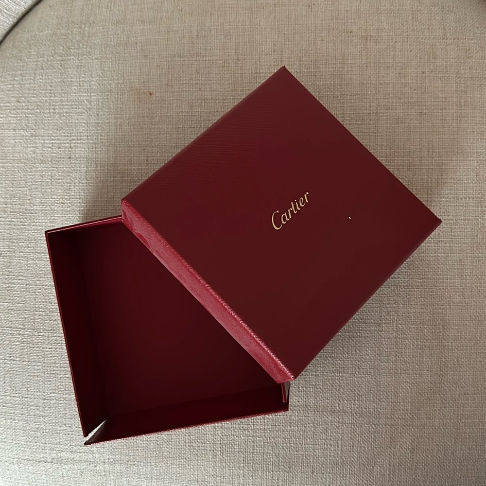 Authentic Cartier necklace box